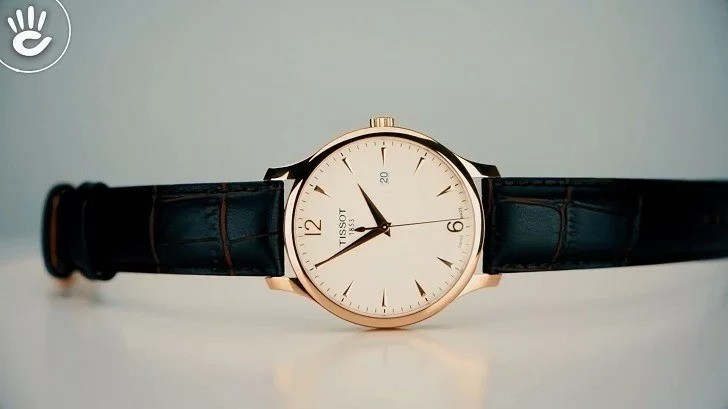 Tissot Tradition T063.610.36.037.00 - Nam - Quartz (Pin) - Chống nước 3 ATM - Mặt số 42mm 3