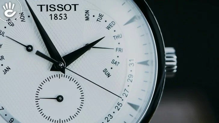 Tissot Tradition T063.637.16.037.00 - Nam - Quartz (Pin) - Chống nước 3 ATM - Mặt số 42mm 5