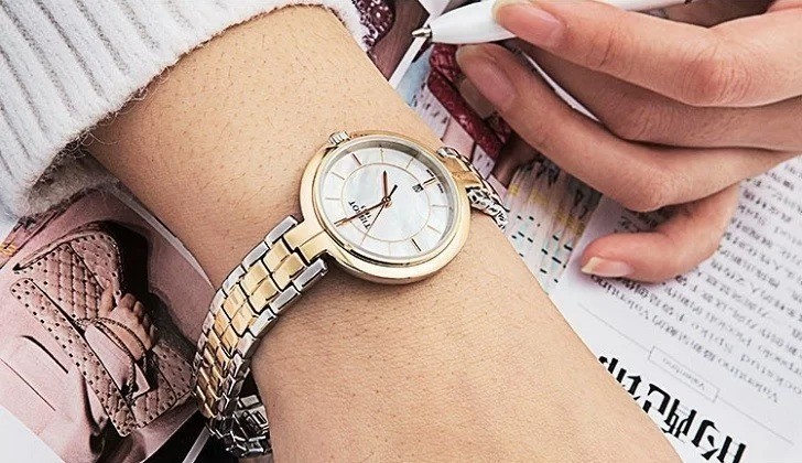 Tissot Flamingo T094.210.22.111.00 - Nữ - Quartz (Pin) - Chống nước 5 ATM - Mặt số 26mm 12 Đồng hồ Tissot Flamingo T094.210.22.111.00 chính hãng 100% - Ảnh 4