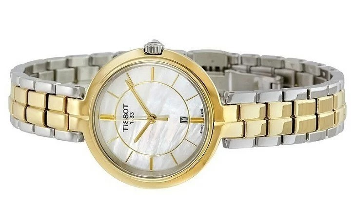 Tissot Flamingo T094.210.22.111.01 - Nữ - Quartz (Pin) - Chống nước 5 ATM - Mặt số 26mm 4 Đồng Hồ Tissot Flamingo T094.210.22.111.01 chính hãng 100% - Ảnh 3