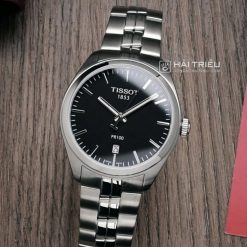 Tissot T-classic Pr 100 T101.410.11.051.00 - Nam - Quartz (Pin) - Chống nước 10 ATM - Mặt số 39mm 5 Đồng hồ Tissot T101.410.11.051.00 - Ảnh 5