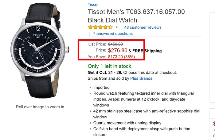 ng H Tissot Watches Amazon Fake N m Tr i ng Do Ch n L m