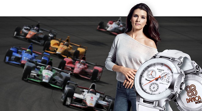 5- Đại Sứ DANICA PATRICK Bóng Hồng Trên Đường Đua Tốc Độ -tissot-t-race-danica-patrick-limited-edition-2012-quartz-chronograph