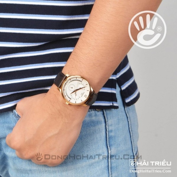 Cơn Sốt Đồng Hồ Dây Da Mạnh Mẽ Mang Tên 1853 Có Khiến Bạn Xiêu Lòng? 7 Tissot T063.637.36.037.00 có kiểu dáng vintage tạo sự thanh lịch cho phái mạnh