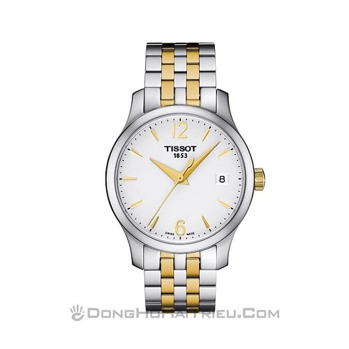  TOP 10 Mẫu Đồng Hồ Đeo Tay Mạ Vàng Nữ Tissot Đang Được Yêu Thích - Hình: 5