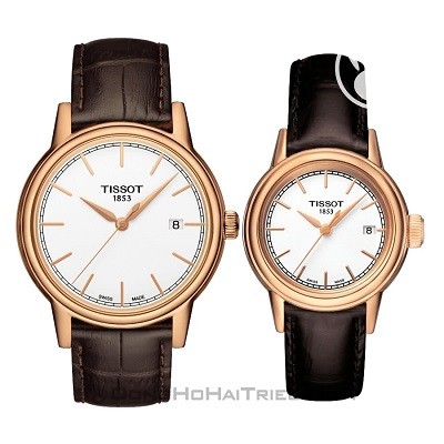 Làm quà tặng với đồng hồ cặp đôi cao cấp, chính hãng Tissot - Ảnh: 2