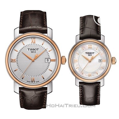 Làm quà tặng với đồng hồ cặp đôi cao cấp, chính hãng Tissot - Ảnh: 5