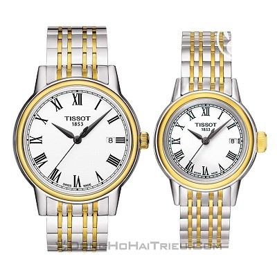 Làm quà tặng với đồng hồ cặp đôi cao cấp, chính hãng Tissot - Ảnh: 6