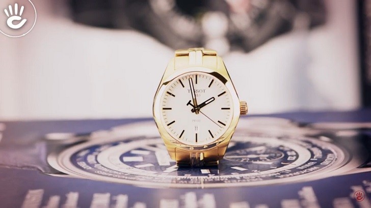 Hình 1 Review Tissot T101.210.33.031.00 Vàng Kim Chống Nước 10 ATM