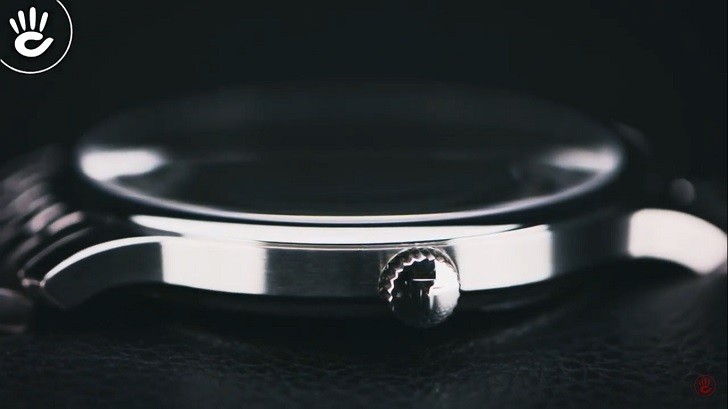 Hình 4 Review Tissot T063.610.11.067.00 Siêu Mỏng Mặt Số Than Đen