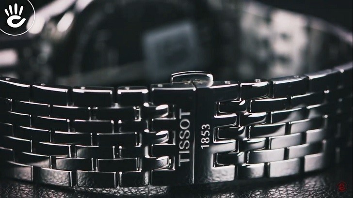 Hình 5 Review Tissot T063.610.11.067.00 Siêu Mỏng Mặt Số Than Đen