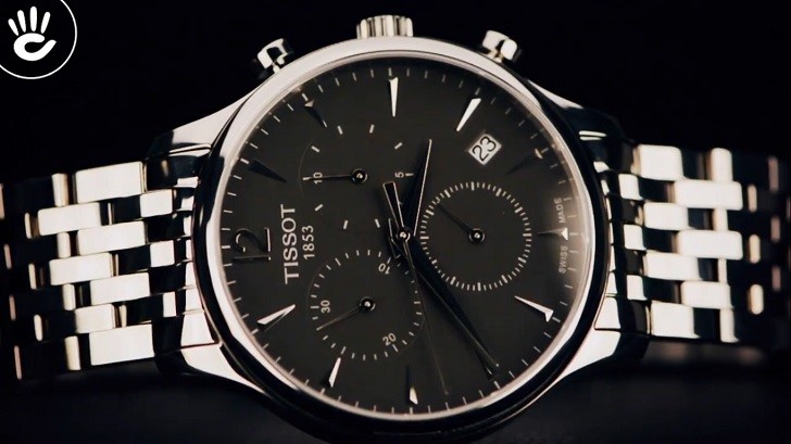 TISSOT T063.617.11.067.00 9 Hình 5 Review Tissot T063.617.11.067.00 T-Classic Chronograph