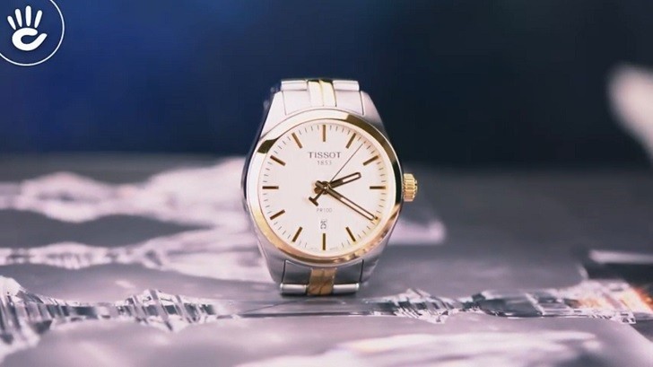 Tissot Pr 100 T101.210.22.031.00 - Nữ - Quartz (Pin) - Chống nước 10 ATM - Mặt số 33mm 2 Hình 1 Review Tissot T101.210.22.031.00 Phiên bản Tissot PR 100