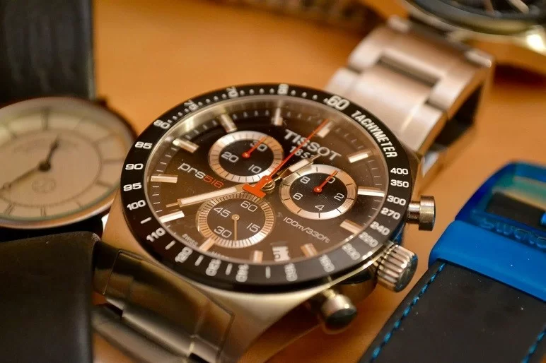 Bật mí 5 chiếc đồng hồ thể thao nam cực đẹp từ hãng Tissot 4 Bật mí 5 chiếc đồng hồ thể thao nam cực đẹp từ hãng Tissot - Mặt số Chronograph