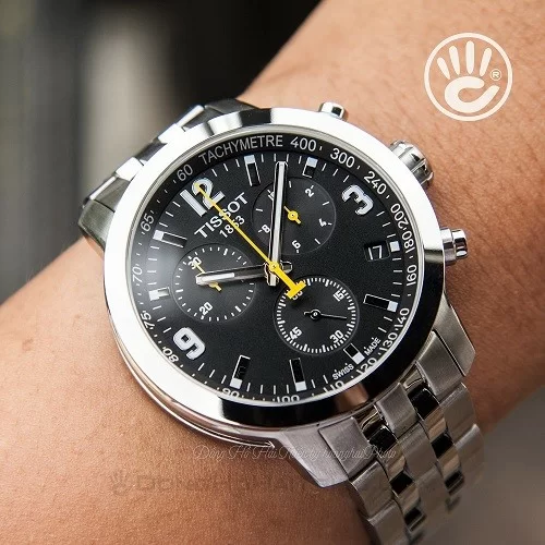 Bước đột phá của đồng hồ Tissot PRC 200 Chronograph Quartz - Ảnh: Tissot T055.417.11.057.00