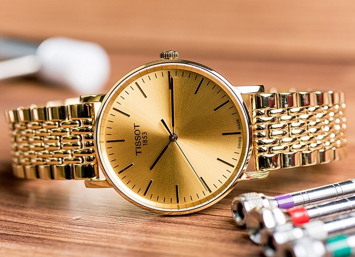 đồng hồ mạ vàng tissot
