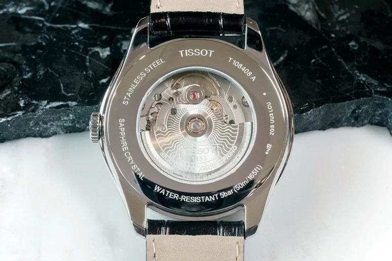 Đồng hồ Tissot 1853 Powermatic 80 - Quyền năng trữ cót mới - Mặt sau xuyên thấu