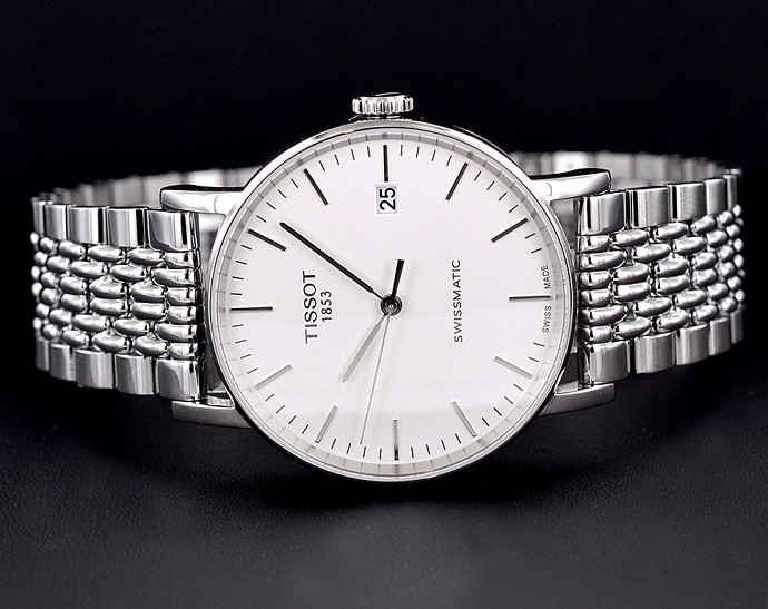 Tissot Everytime T109.407.11.031.00 - Nam - Automatic (Tự Động) - Chống nước 3 ATM - Mặt số 40mm 3 Đồng hồ Tissot T109.407.11.031.00 mang nét đẹp vượt thời gian - Ảnh 2