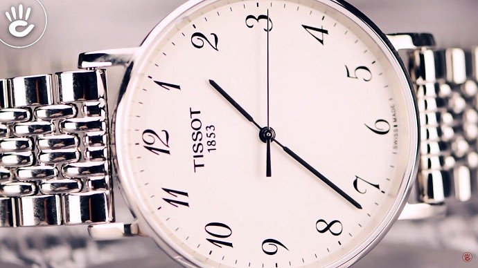 Tissot Everytime T109.410.11.032.00 - Nam - Quartz (Pin) - Chống nước 3 ATM - Mặt số 38mm 11 Đồng hồ Tissot T109.410.11.032.00 sở hữu thiết kế đơn giản - Ảnh 9