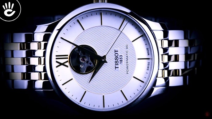 Đồng hồ automatic Tissot T063.907.22.038.00 trữ cót rất lâu - Ảnh 8