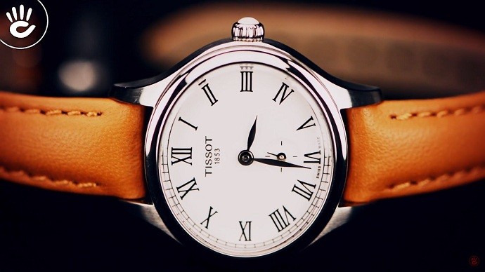 TISSOT T103.110.16.033.00 18 Đồng hồ nữ Tissot T103.110.16.033.00 có mặt số oval độc đáo - Ảnh 11