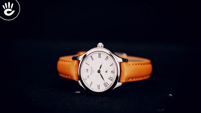 TISSOT T103.110.16.033.00 13 Đồng hồ nữ Tissot T103.110.16.033.00 có mặt số oval độc đáo - Ảnh 6