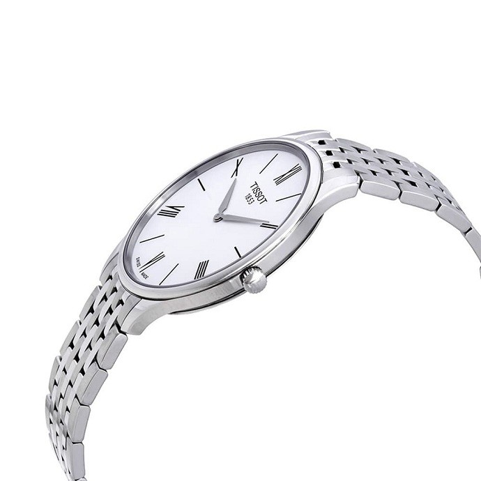 Tissot Tradition T063.409.11.018.00 - Nam - Quartz (Pin) - Chống nước 3 ATM - Mặt số 39mm - Siêu mỏng 2 Review đồng hồ Tissot T063.409.11.018.00 có bề dày mỏng - Ảnh 1