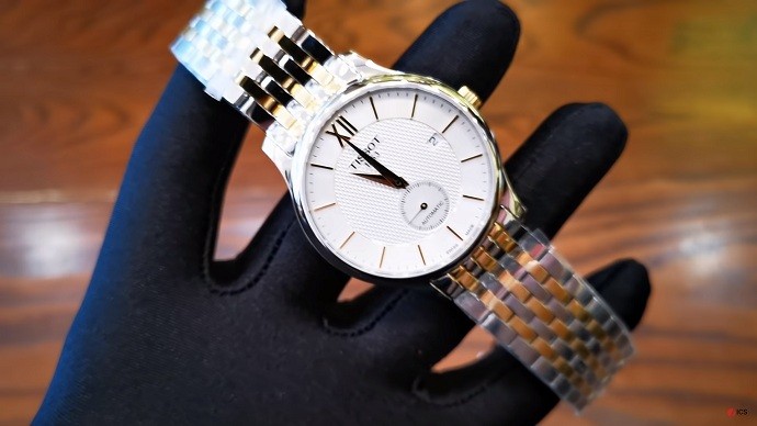 Đồng hồ TISSOT T063.428.22.038.00 dây kim loại cho nam giới - Ảnh 3