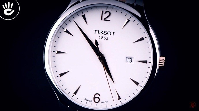 Review đồng hồ Tissot T063.610.22.037.01 dây kim loại demi - ảnh 2