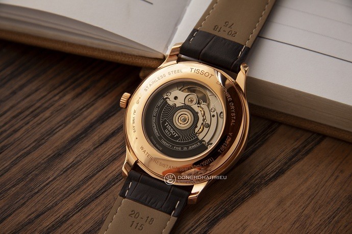 Review đồng hồ Tissot T063.907.36.038.00 lộ cơ ở bề mặt số - Ảnh 8