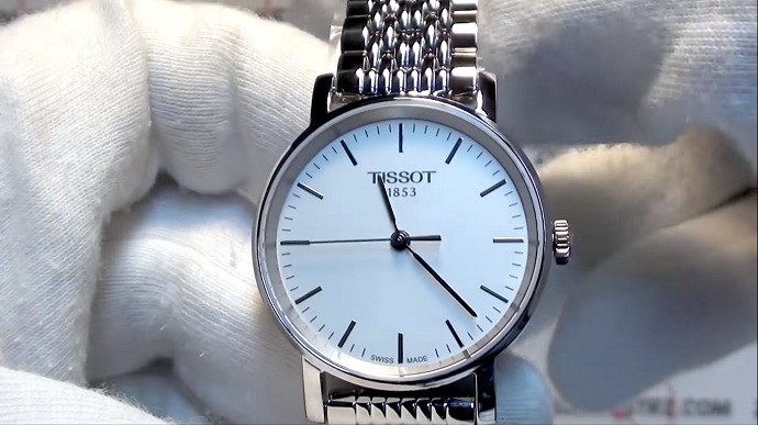 Tissot Everytime T109.210.11.031.00 - Nữ - Quartz (Pin) - Chống nước 3 ATM - Mặt số 27.2mm 3 Tissot Everytime T109.210.11.031.00 - Nữ - Quartz (Pin) - Chống nước 3 ATM - Mặt số 27.2mm 3