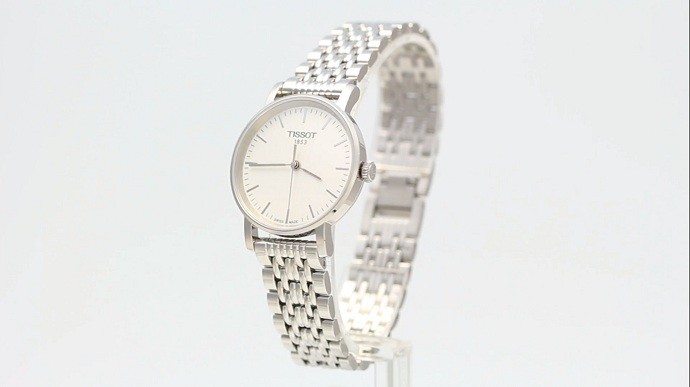 Tissot Everytime T109.210.11.031.00 - Nữ - Quartz (Pin) - Chống nước 3 ATM - Mặt số 27.2mm 4 Tissot Everytime T109.210.11.031.00 - Nữ - Quartz (Pin) - Chống nước 3 ATM - Mặt số 27.2mm 4