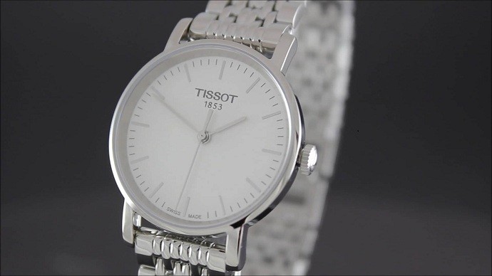 Tissot Everytime T109.210.11.031.00 - Nữ - Quartz (Pin) - Chống nước 3 ATM - Mặt số 27.2mm 6 Tissot Everytime T109.210.11.031.00 - Nữ - Quartz (Pin) - Chống nước 3 ATM - Mặt số 27.2mm 6