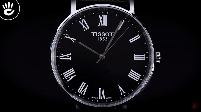 Tissot Everytime Medium T109.410.11.053.00 - Nam - Quartz (Pin) - Chống nước 3 ATM - Mặt số 38mm 2 Review đồng hồ Tissot T109.410.11.053.00 có dây đeo độc đáo - Ảnh 1