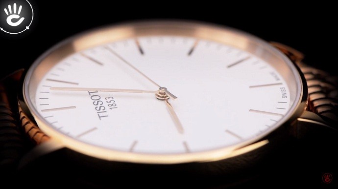 Mặt kính sapphire của đồng hồ Tissot T109.410.33.031.00 thời trang cho nam - Ảnh 3