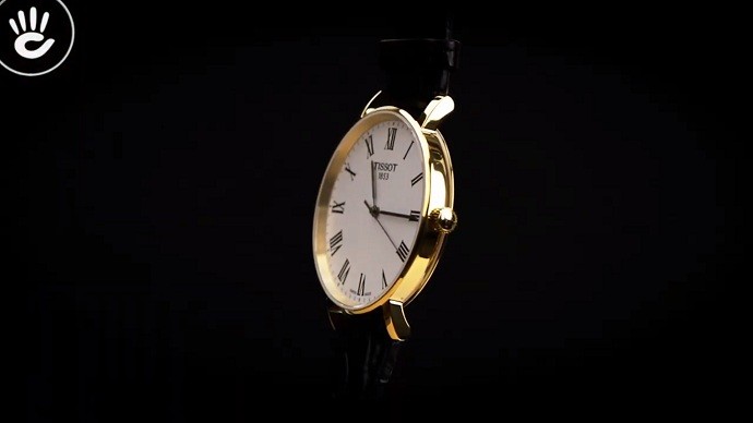 Tissot Everytime Medium T109.410.36.033.00 - Nam - Quartz (Pin) - Chống nước 3 ATM - Mặt số 38mm 7 Review đồng hồ Tissot T109.410.36.033.00 sắc màu sang trọng - Ảnh 5