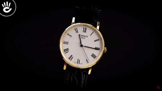 Tissot Everytime Medium T109.410.36.033.00 - Nam - Quartz (Pin) - Chống nước 3 ATM - Mặt số 38mm 11 Review đồng hồ Tissot T109.410.36.033.00 sắc màu sang trọng - Ảnh 9