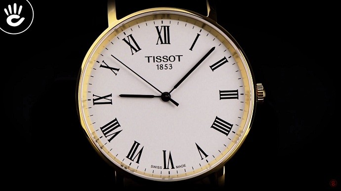 Tissot Everytime Medium T109.410.36.033.00 - Nam - Quartz (Pin) - Chống nước 3 ATM - Mặt số 38mm 4 Review đồng hồ Tissot T109.410.36.033.00 sắc màu sang trọng - Ảnh 2