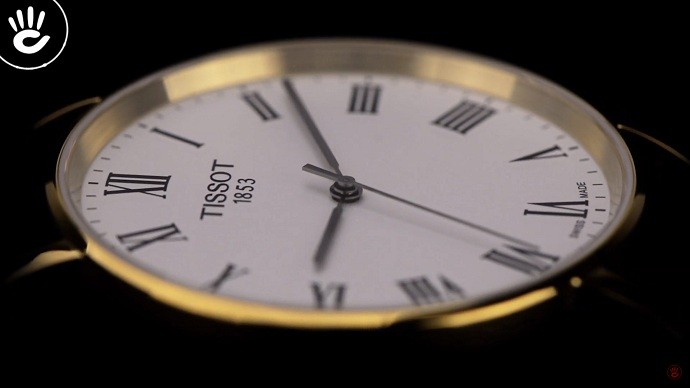 Tissot Everytime Medium T109.410.36.033.00 - Nam - Quartz (Pin) - Chống nước 3 ATM - Mặt số 38mm 5 Review đồng hồ Tissot T109.410.36.033.00 sắc màu sang trọng - Ảnh 3