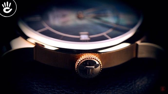 Review đồng hồ Tissot T41.6.413.63 automatic có mặt xà cừ - Ảnh 1
