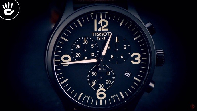 TISSOT T116.617.36.057.00 có bộ Chronograph hỗ trợ cho thể thao - Ảnh 1