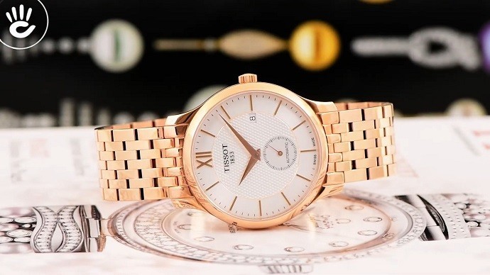 Tissot T063.428.33.038.00 6 Tissot T063.428.33.038.00, nghệ thuật Guilloche danh giá-4