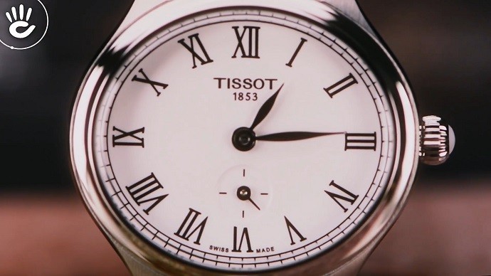 Tissot Bella Ora T103.110.11.033.00 - Nữ - Quartz (Pin) - Chống nước 3 ATM - Mặt số 27.2mm 6 Review Tissot T103.110.11.033.00, kính Sapphire chống trầy-2