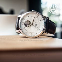 Tissot Tradition T063.907.16.038.00 - Nam - Automatic (Tự Động) - Chống nước 3 ATM - Mặt số 40mm - Open Heart 9