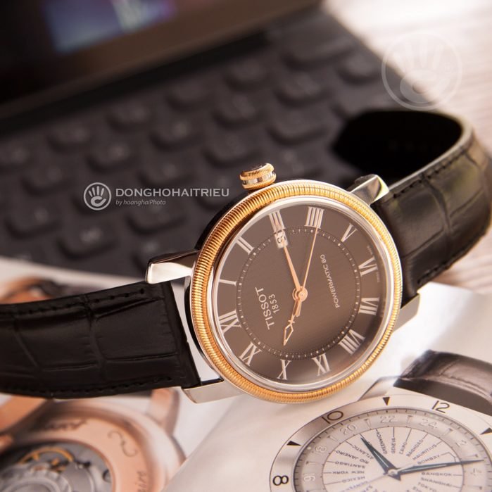 Đồng hồ Tissot T097.407.26.053.00 kiểu dáng cổ điển - hình 4