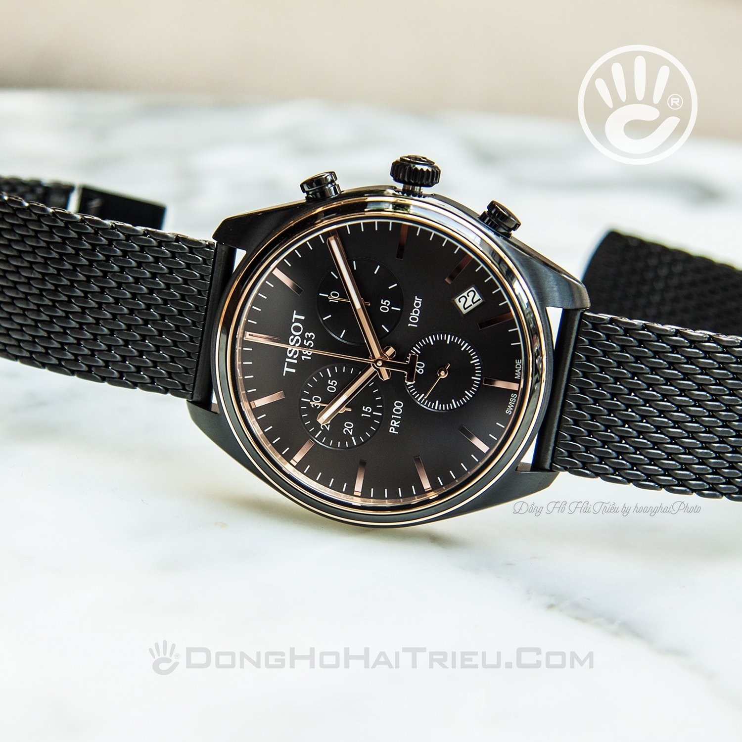 Review đồng hồ Tissot T101.417.23.061.00 6 kim và 3 mặt số - hình 3