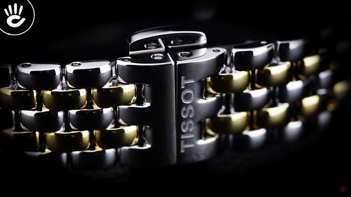 Tissot Bella Ora Piccola T103.110.22.033.00 - Nữ - Quartz (Pin) - Chống nước 3 ATM - Mặt số 27.2mm 11 Tissot T103.110.22.033.00 dành cho nữ có mặt số oval lạ mắt - Ảnh 11