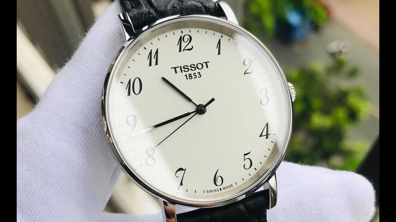 Review đồng hồ dây da Tissot T109.410.16.032.00 siêu mỏng - hình 6