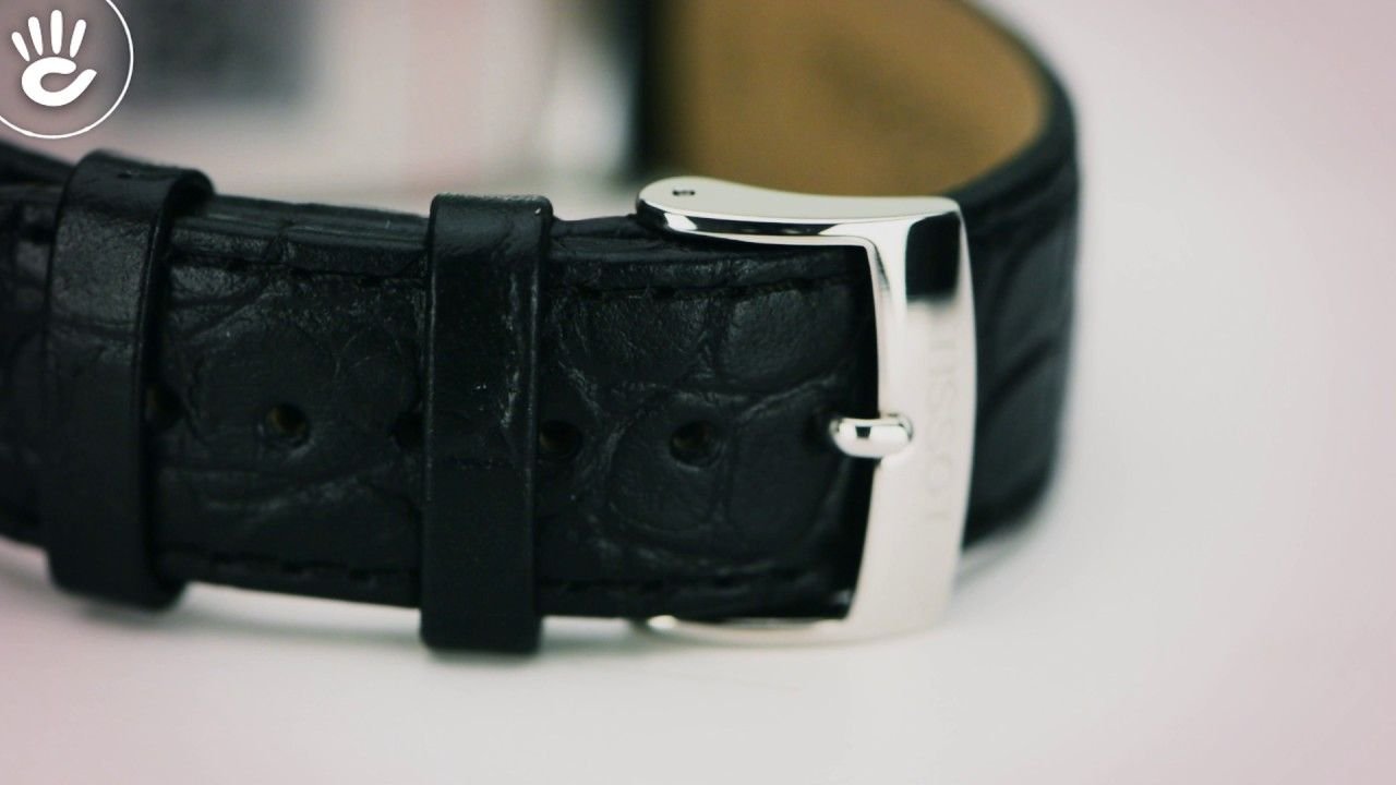 Review đồng hồ dây da Tissot T109.410.16.032.00 siêu mỏng - hình 4