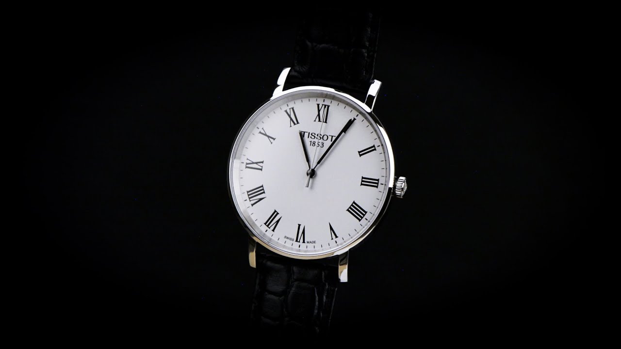 Tissot Everytime T109.410.16.033.01 - Nam - Quartz (Pin) - Chống nước 3 ATM - Mặt số 38mm 6 Review đồng hồ Tissot T109.410.16.033.01 mặt kính Sapphire - hình 4